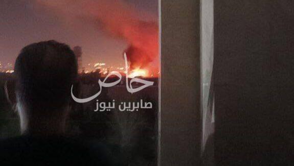 תיעוד ערבי מתחנת הכוח בכרג' באיראן