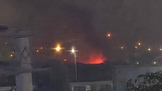 תיעוד ערבי מהתקיפה באיראן