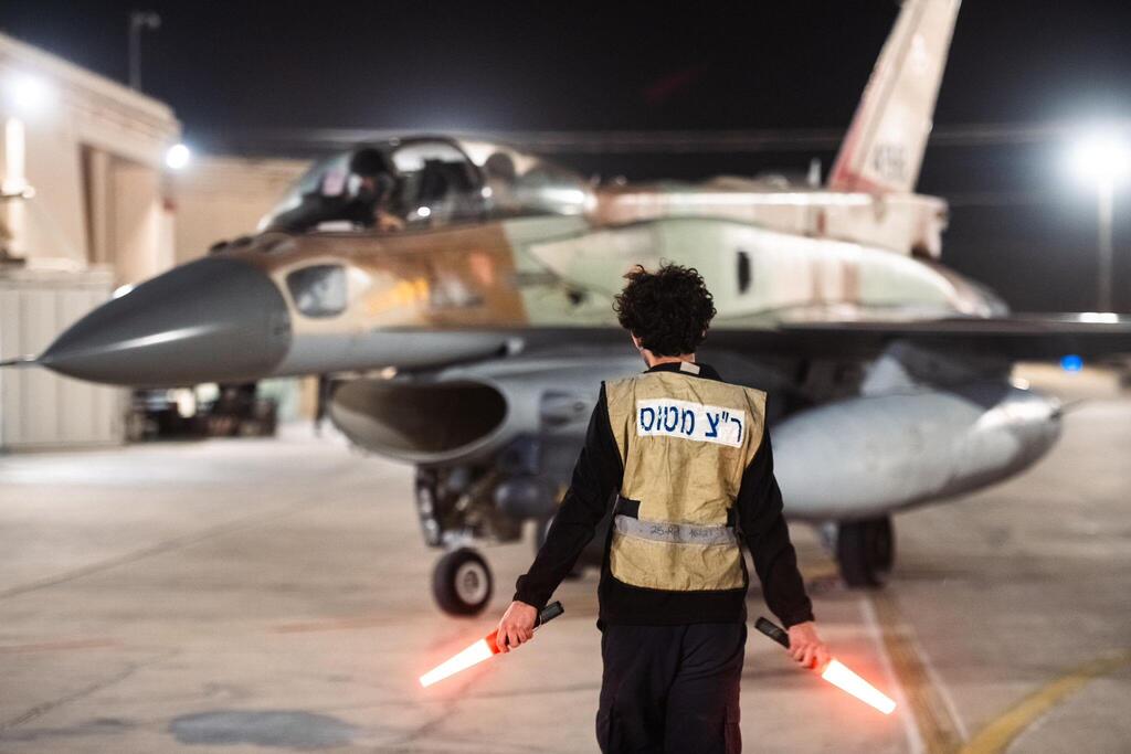 תיעוד מיציאת מטוסי חיל האוויר לתקיפה באיראן