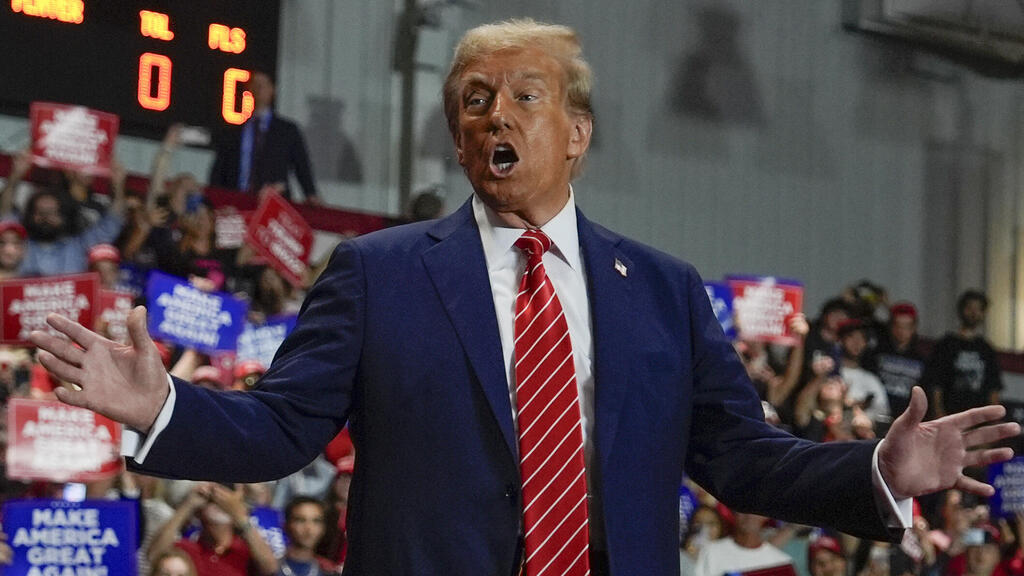 ארה"ב דונלד טראמפ עצרת צפון קרוליינה