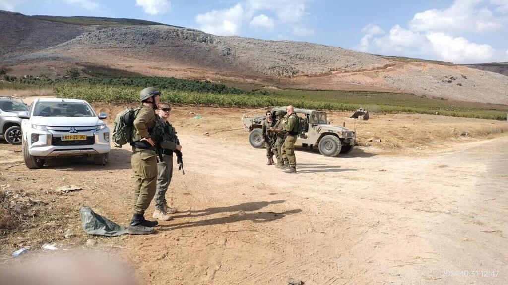 הזירה בה התרחשה הפגיעה הישירה במטולה