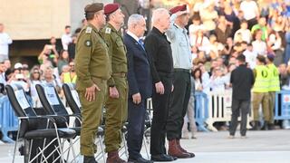 ראש הממשלה בנימין נתניהו והרמטכ"ל הרצי הלוי