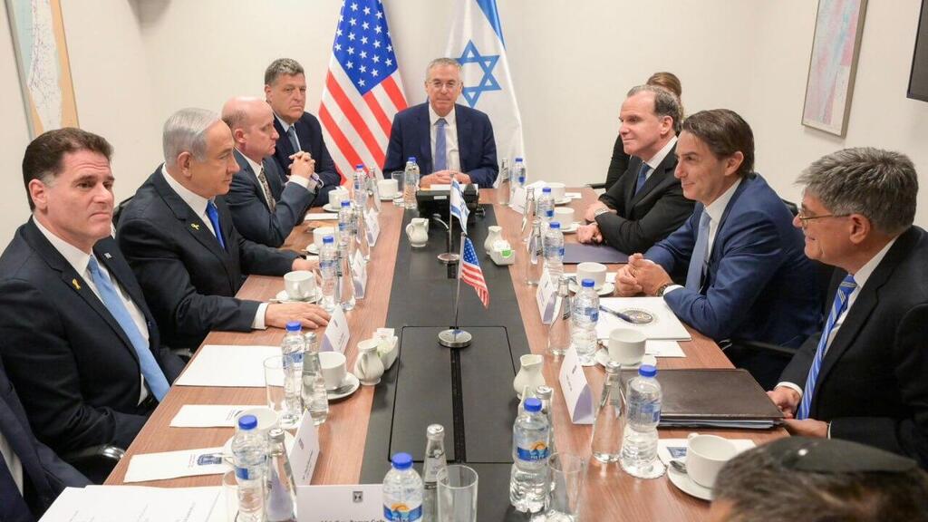ראש הממשלה בנימין נתניהו נפגש היום (ה') בירושלים עם השליח המיוחד של נשיא ארצות-הברית, עמוס הוכשטיין