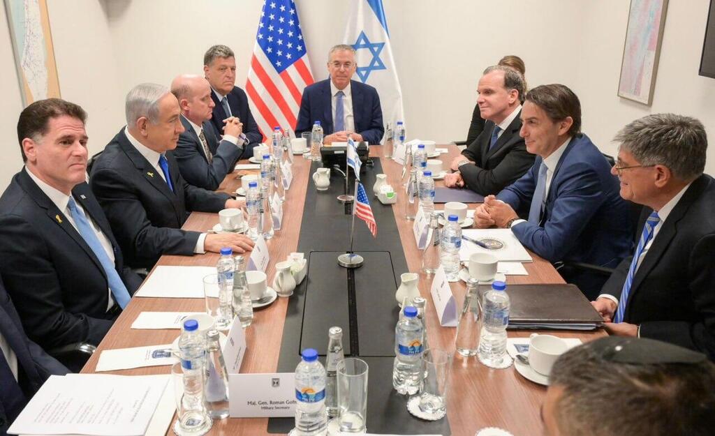 ראש הממשלה בנימין נתניהו נפגש היום (ה') בירושלים עם השליח המיוחד של נשיא ארצות-הברית, עמוס הוכשטיין