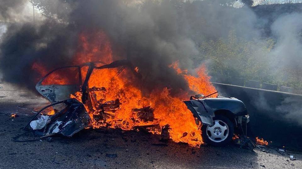 תקיפת רכב על ידי כטב"מ ישראלי בעאריא, לבנון