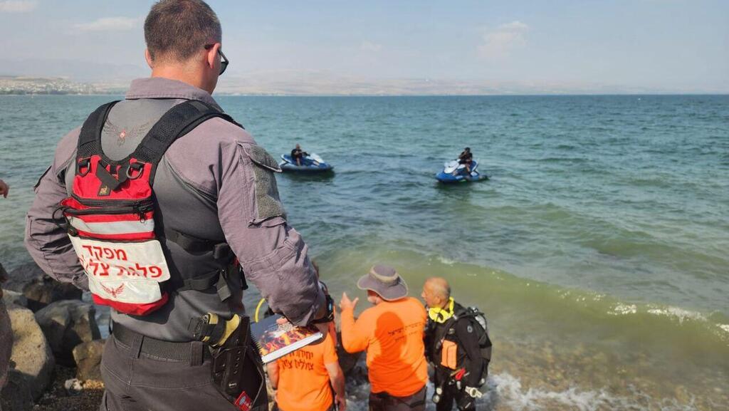 תושב הצפון שנכנס לכנרת על גבי קיאק נעלם