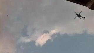 תיעוד מיירוט הכטב"מ בשמיי בנימינה