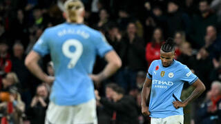 שחקני מנצ'סטר סיטי מאוכזבים