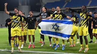 שחקני בית"ר ירושלים מאושרים