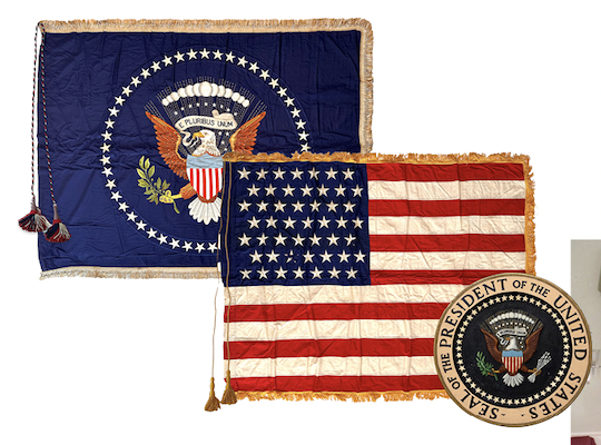 The 49-star U.S. flag 