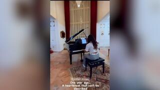 הרשתות החברתיות בלבנון סוערות בעקבות סרטון של לוחם צה"ל מנגן בפסנתר של אושיית הרשת ד"ר ג'וליה עלי מהכפר אל חיאם  בין הריסות ביתה