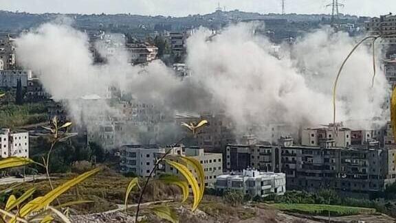 התקיפות בצידון לבנון