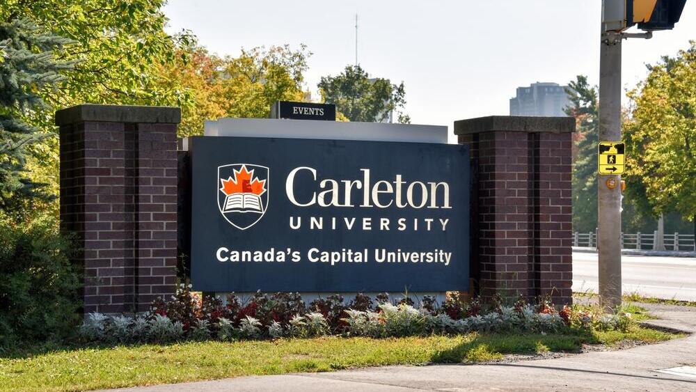 Entrance to Carelton University (Photo: Shutterstock) הכניסה לאוניברסיטת קרלטון