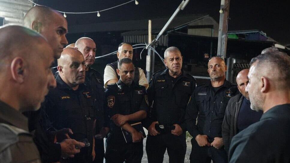 מעצר החשודים בירי לעבר השוטרים בעראבה