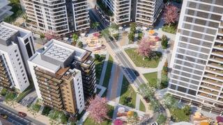 הדמיית השכונה החדשה במערב נתניה 