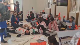 הפעילים הפלסטינים במשרדי ההתאחדות הצרפתית