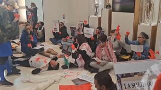 הפעילים הפלסטינים במשרדי ההתאחדות הצרפתית