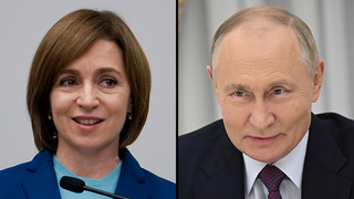 נשיא רוסיה ולדימיר פוטין, מאיה סנדו