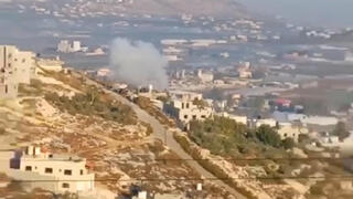 תקיפה אווירית באזור ג'נין