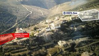 Hezbollah training center close to UNIFIL base in southern Lebanon 
