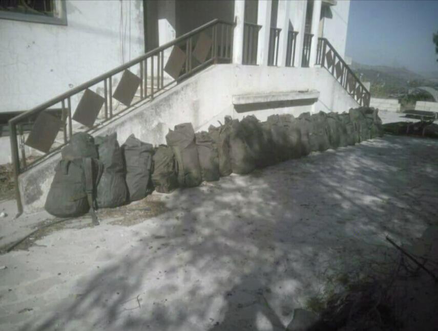 אמצעי לחימה שאיתרו כוחות חטיבה 9
