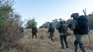 תיעוד מהפעילות הקרקעית של יחידת המילואים - 'האלפיניסטים' בדרום לבנון