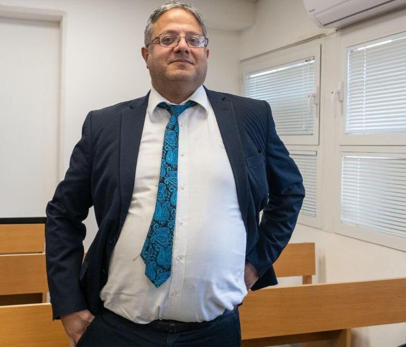 השר לביטחון לאומי איתמר בן גביר בבית משפט המחוזי בירושלים