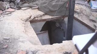  תיעוד של מתחם הטרור התת-קרקעי בתוך בית הקברות