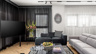 דירת מיני פנטהאוז, עיצוב: שלומית דאובה