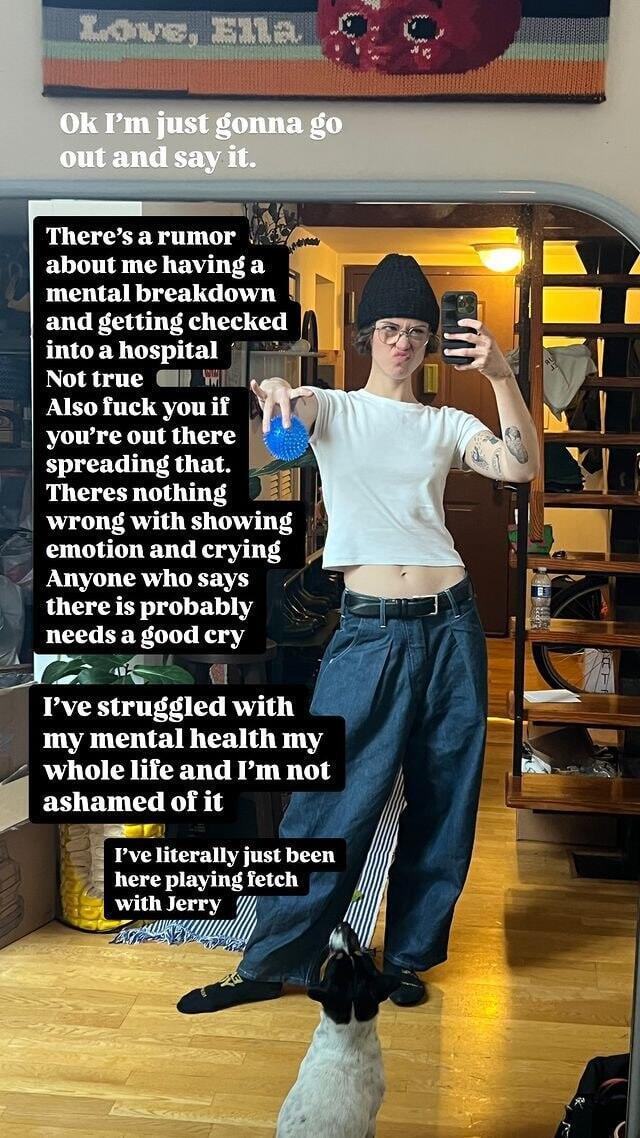 Ella Emhoff responds to mental breakdown rumors following Kamala Harris' election loss (Photo: from Instagram) ארה"ב אלה אמהוף אינסטגרם