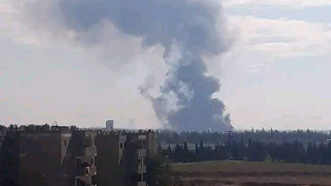 תקיפה באזור הכפרי של חומס, סוריה