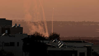 כיפת ברזל יירוטים מעל נהריה 