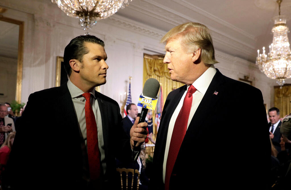 Pete Hegseth interviews Donald Trump