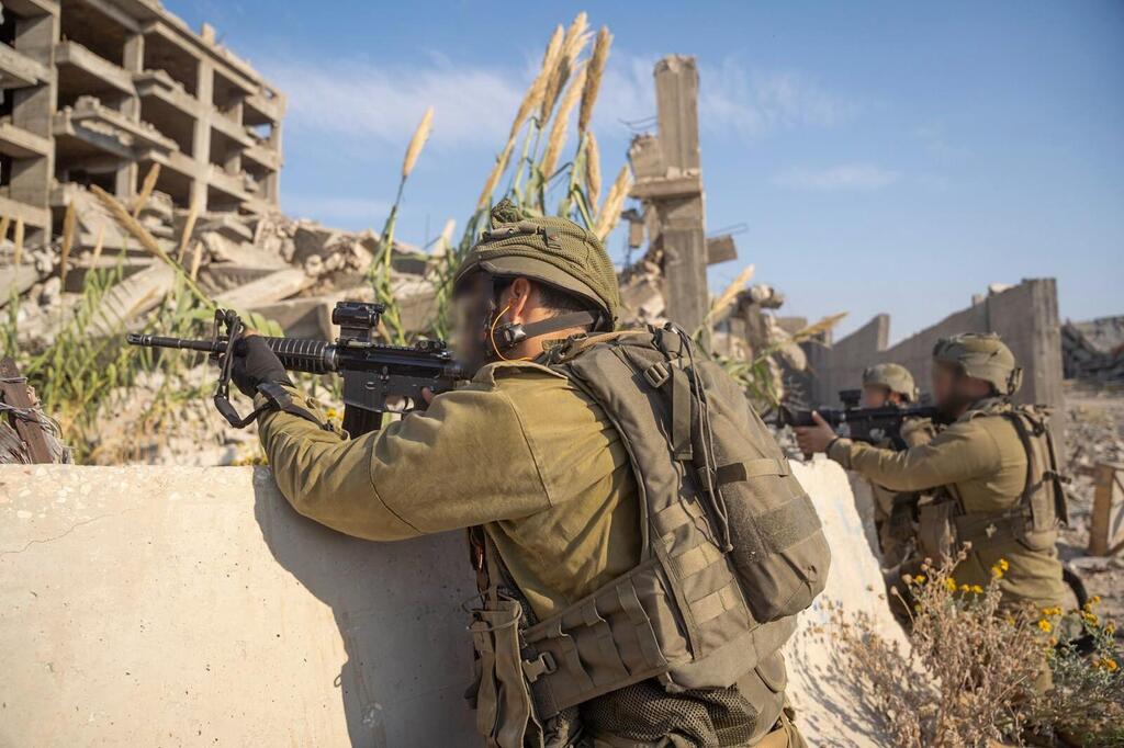 פעילות כוחות צה"ל ברצועת עזה (צילום: דובר צה"ל ) פעילות כוחות צה"ל ברצועת עזה