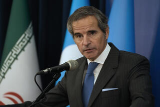 IAEA chief Rafael Grossi in Iran 