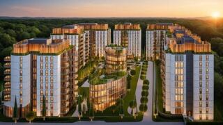 הדמיית תוכנית התחדשות עירונית באבן יהודה 