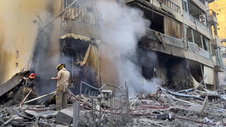 הריסות בעקבות תקיפות נרחבות בלבנון, דאחייה ביירות