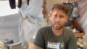 Sami, a resident of Gaza, medical clown, and former worker in Israel (Photo: Screenshot: The Media Line) Sami, a resident of Gaza, medical clown, and former worker in Israel