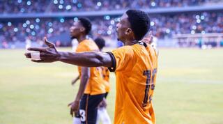 שחקני זמביה חוגגים