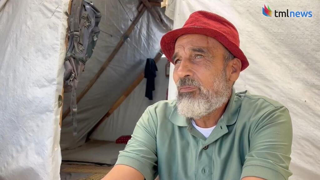Sami, a resident of Gaza and former worker in Israel (Photo: Screenshot: The Media Line) Sami, a resident of Gaza and former worker in Israel