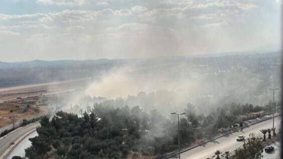 תקיפות בסוריה, בכביש אל-מזה