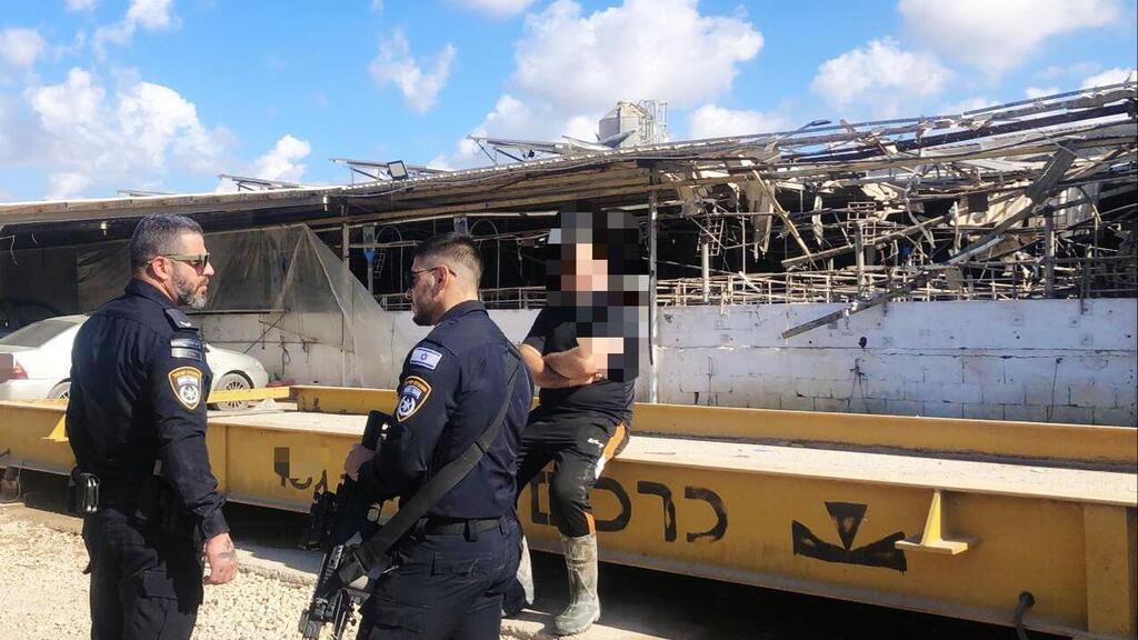 נפילת רקטה שנורתה מלבנון בשטח חקלאי סמוך לטמרה