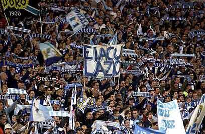 Lazio soccer fans