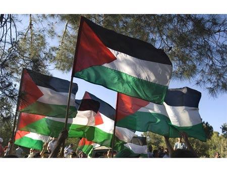 יום הנכבה יום נכבה דגל פלסטין (צילום: AFP) יום הנכבה יום נכבה דגל פלסטין