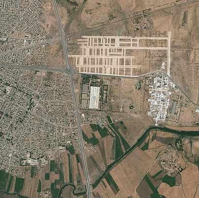 Site of nuclear site allegedly hit in 2007 (Photo: AP/GeoEye Satellite Image)