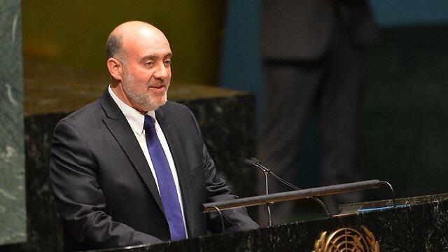 Israeli Ambassador to the UN Ron Prosor (Photo: AFP) (צילום: AFP) Israeli Ambassador to the UN Ron Prosor (Photo: AFP)