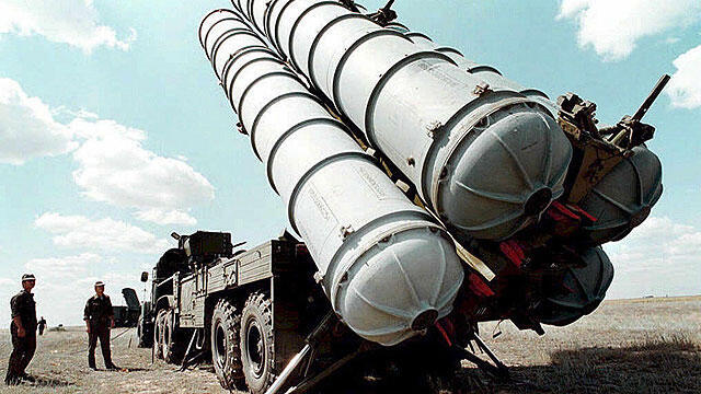 The Russian S-300 defense system. If it was turned against Israeli planes, Lieberman said, it will be destroyed