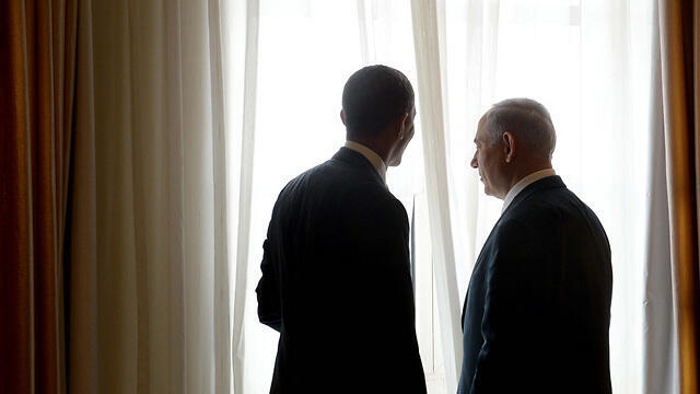 Obama and Netanyahu in Jerusalem (Photo: Avi Ohayon, GPO)