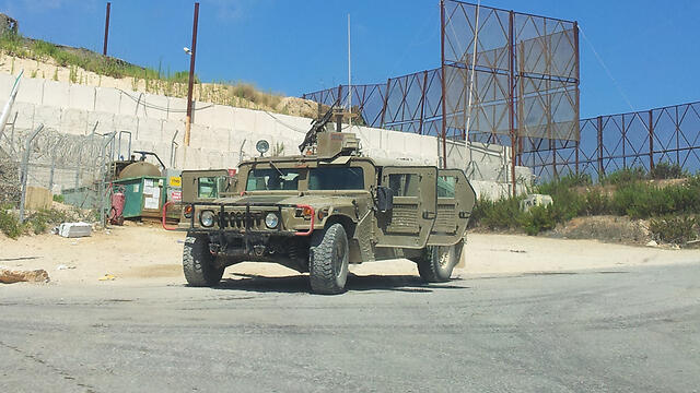 IDF on Lebanese border (Photo: Yoav Zitun)