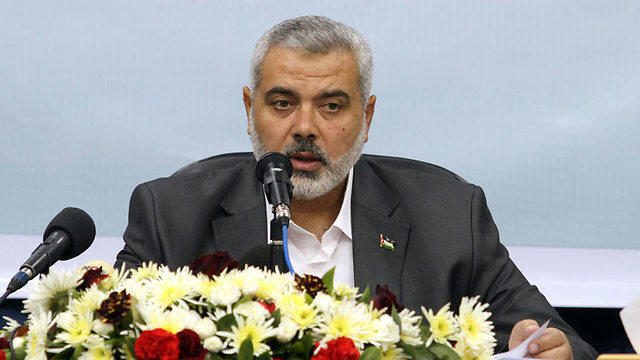 Hamas official Ismail Haniyeh (Photo: AP) (צילום: AP ) Hamas official Ismail Haniyeh (Photo: AP)